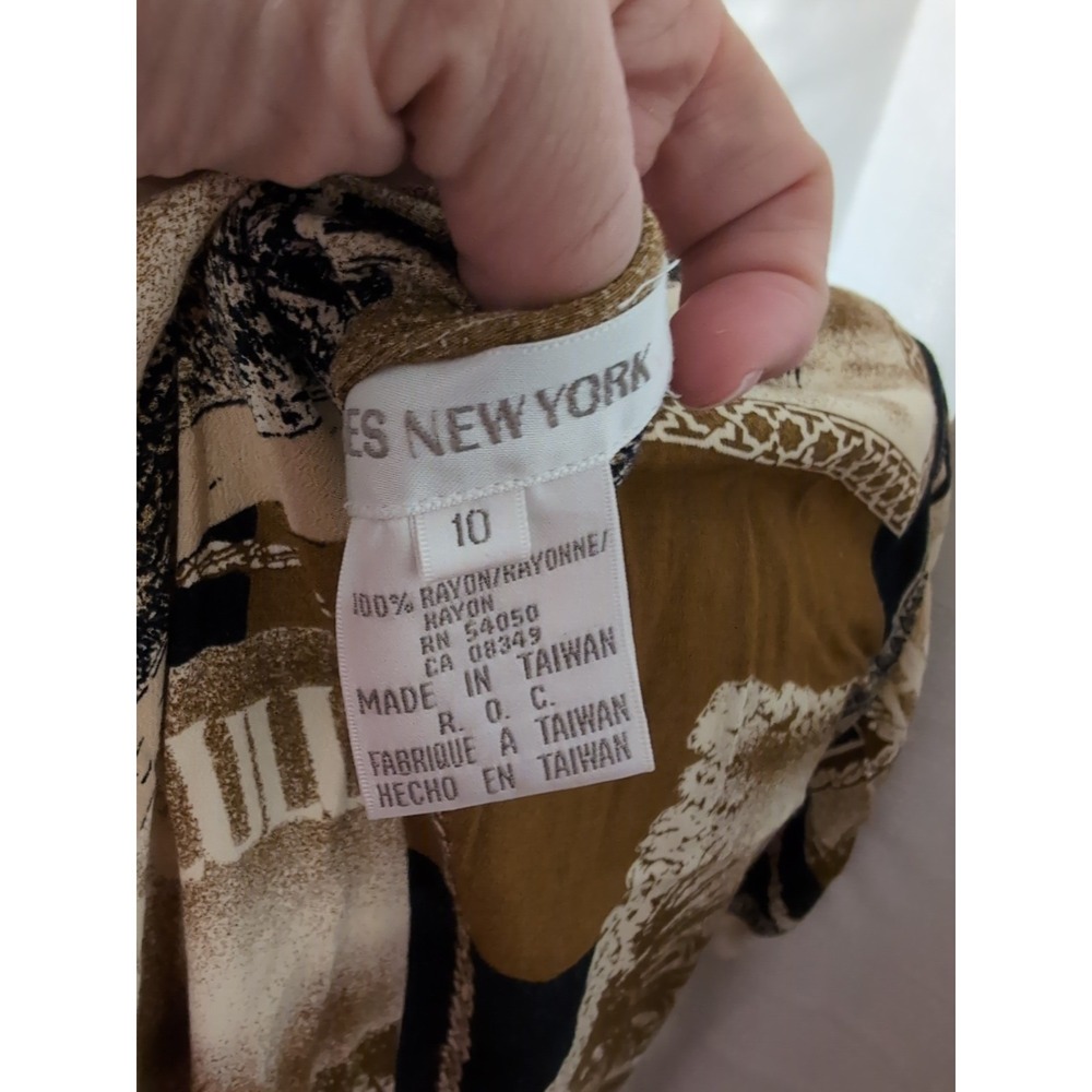 Vintage Jones New York 90's 2- Piece Hawaii Print Set 10/12 READ - Picture 13 of 14